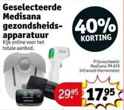 Kruidvat Geselecteerde Medisana gezondsheidsapparatuur aanbieding