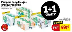Kruidvat Pampers babydoekjes grootverpakking aanbieding
