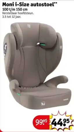 Kruidvat Moni i-Size Autostoel aanbieding