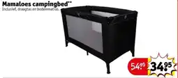 Kruidvat Mamaloes Campingbed aanbieding