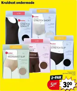 Kruidvat Kruidvat ondermode aanbieding