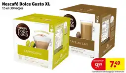 Kruidvat Nescafé Dolce Gusto XL aanbieding