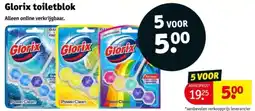 Kruidvat Glorix toiletblok aanbieding