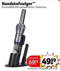 Kruidvat Handstofzuiger aanbieding