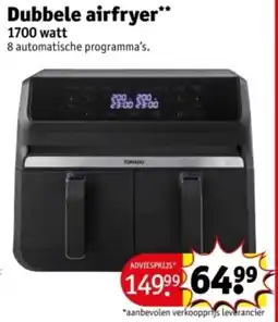 Kruidvat Dubbele Airfryer aanbieding