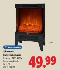 Lidl Silvercrest Elektrische haard aanbieding