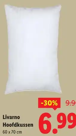Lidl Livarno Hoofdkussen aanbieding