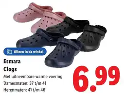 Lidl Esmara Clogs aanbieding