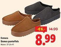 Lidl Esmara Dames pantoffels aanbieding