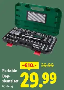 Lidl Parkside Dopsleutelset aanbieding