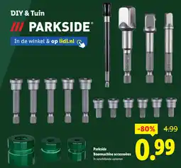 Lidl Parkside Boormachine accessoires aanbieding