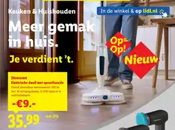 Lidl Silvercrest Elektrische dweil met Sproeifunctie aanbieding