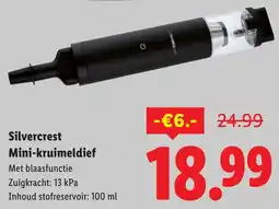 Lidl Silvercrest Mini Kruimeldief aanbieding