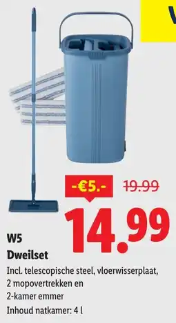 Lidl W5 Dweilset aanbieding