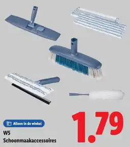 Lidl W5 Schoonmaakaccessoires aanbieding