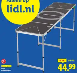 Lidl Crivit Bierpongtafel aanbieding