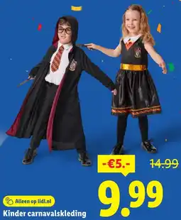 Lidl Kinder Carnavalskleding aanbieding
