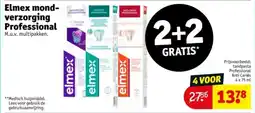 Kruidvat Elmex Mondverzorging Professional aanbieding