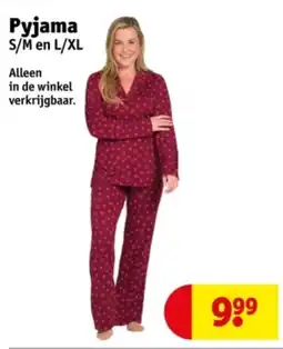 Kruidvat Pyjama aanbieding