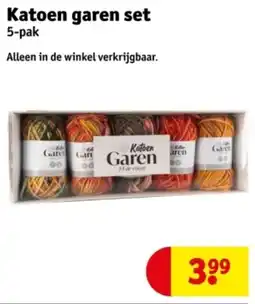 Kruidvat Katoen Garen Set aanbieding