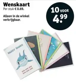 Kruidvat Wenskaart aanbieding