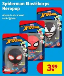 Kruidvat Spiderman Elastikorps Heropop aanbieding