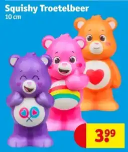 Kruidvat Squishy Troetelbeer aanbieding