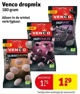 Kruidvat Venco dropmix aanbieding