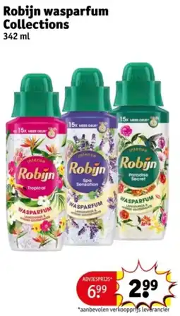Kruidvat Robijn wasparfum Collections aanbieding