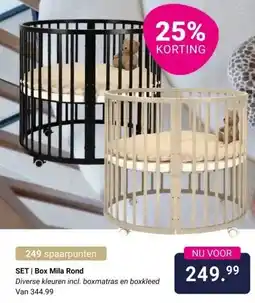 Van Asten BabySuperstore Box Mila Rond aanbieding