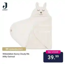 Van Asten BabySuperstore Wikkeldeken Bunny Cloudy Rib aanbieding