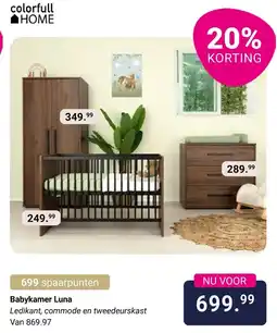Van Asten BabySuperstore Babykamer Luna aanbieding