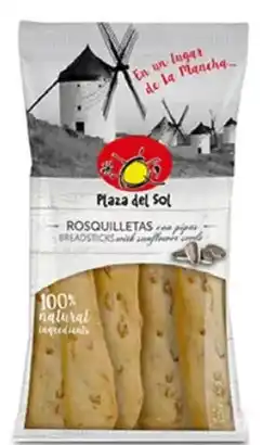 Budget Food Plaza del Sol Broodstengels met Zonnebloemzaden aanbieding