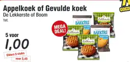 Budget Food Appelkoek of Gevulde koek De Lekkerste of Boom aanbieding