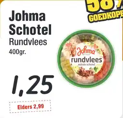 Budget Food Johma Schotel Rundvlees aanbieding