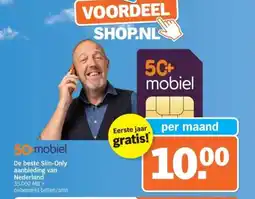 Albert Heijn De beste Sim-Only aanbieding van Nederland aanbieding