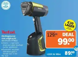 Albert Heijn Tefal Kledingstomer met zuigkracht aanbieding