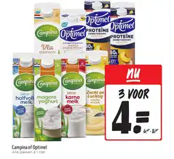 Jumbo Campina of Optimel aanbieding