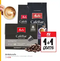Jumbo Alle Melitta koffie aanbieding