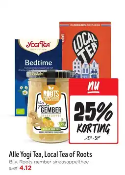 Jumbo Alle Yogi Tea, Local Tea of Roots aanbieding