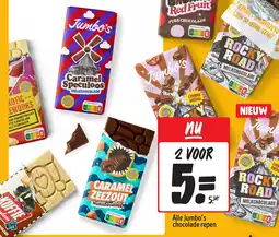 Jumbo Alle Jumbo's chocolade repen aanbieding