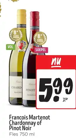 Jumbo Francois Martenot Chardonnay of Pinot Noir aanbieding