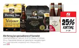 Jumbo Alle Hertog Jan speciaalbieren of Karmeliet aanbieding