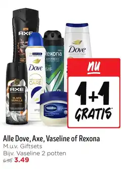 Jumbo Alle Dove, Axe, Vaseline of Rexona aanbieding