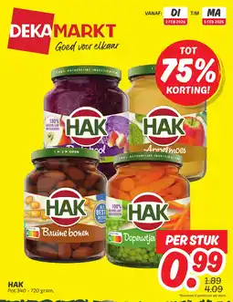 Dekamarkt Hak aanbieding