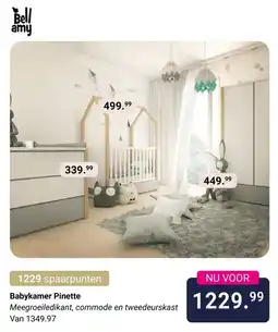 Van Asten BabySuperstore Babykamer Pinette aanbieding