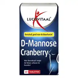 Kruidvat Lucovitaal D-Mannose Cranberry Tabletten aanbieding