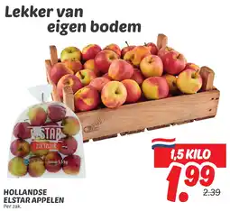 Dekamarkt Hollandse elstar appelen aanbieding