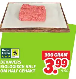 Dekamarkt Dekavers Biologisch half om half gehakt aanbieding