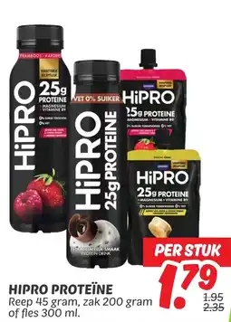 Dekamarkt Hipro proteïne aanbieding